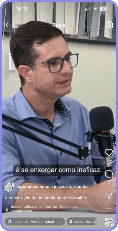 Por dentro<br> da Logos BioScience